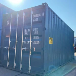 contenedor marítimo 20 pies doble puerta | estándar iicl