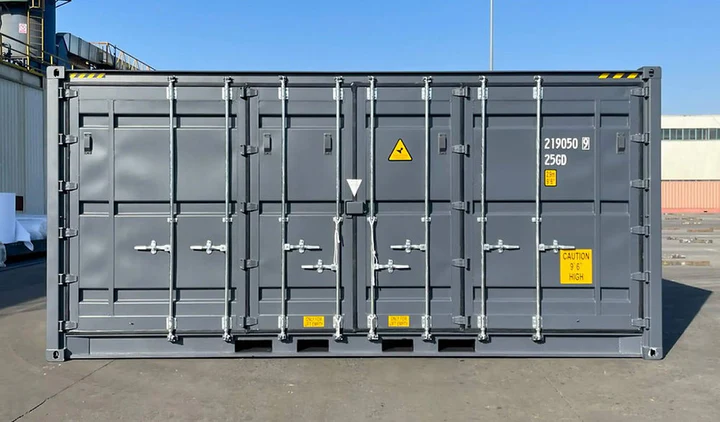 contenedor 20 pies doble puerta lateral (dsd) | high cube | apertura integral