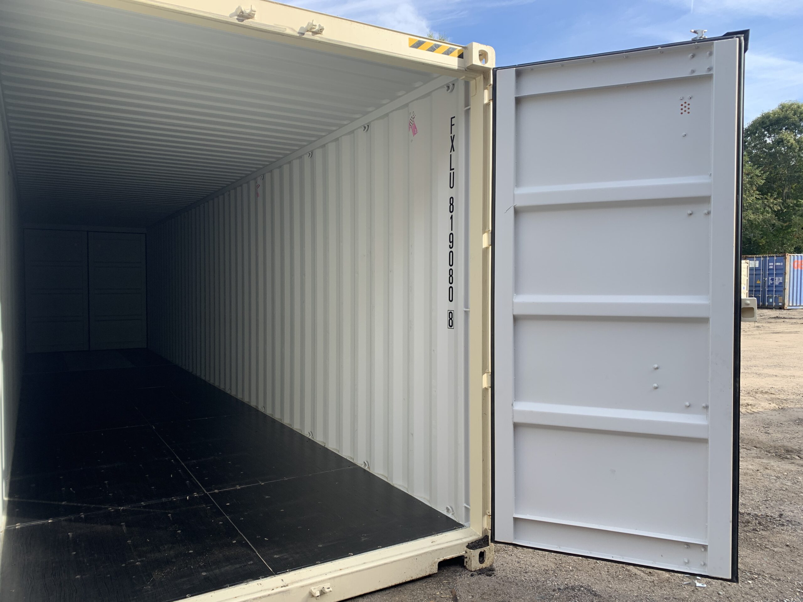 Contenedor 40 Pies High Cube Open Side – Lado completamente abierto, Color Gris - Imagen 9