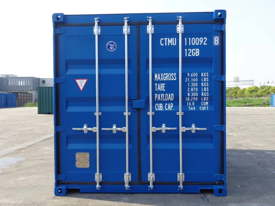 nuevo contenedor marítimo 10 pies hc – estándar iso, certificado csc