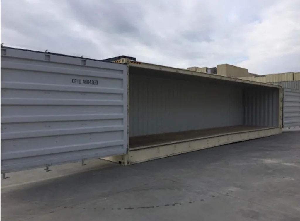 Contenedor 40 PIES HC acceso lateral completo – 1er viaje