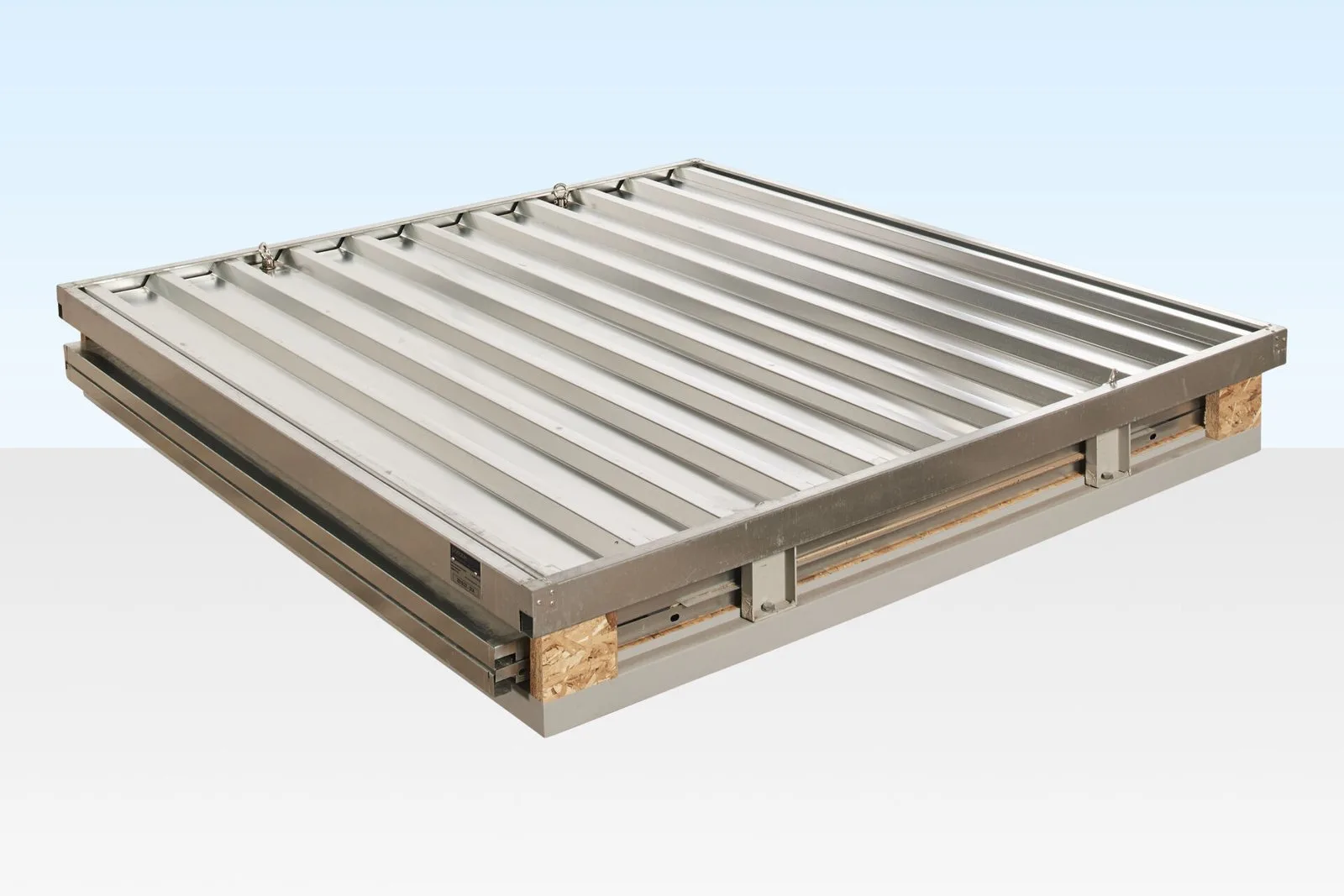 Contenedor Desmontable 3m (Flat Pack) – Galvanizado – Nuevo - Imagen 2